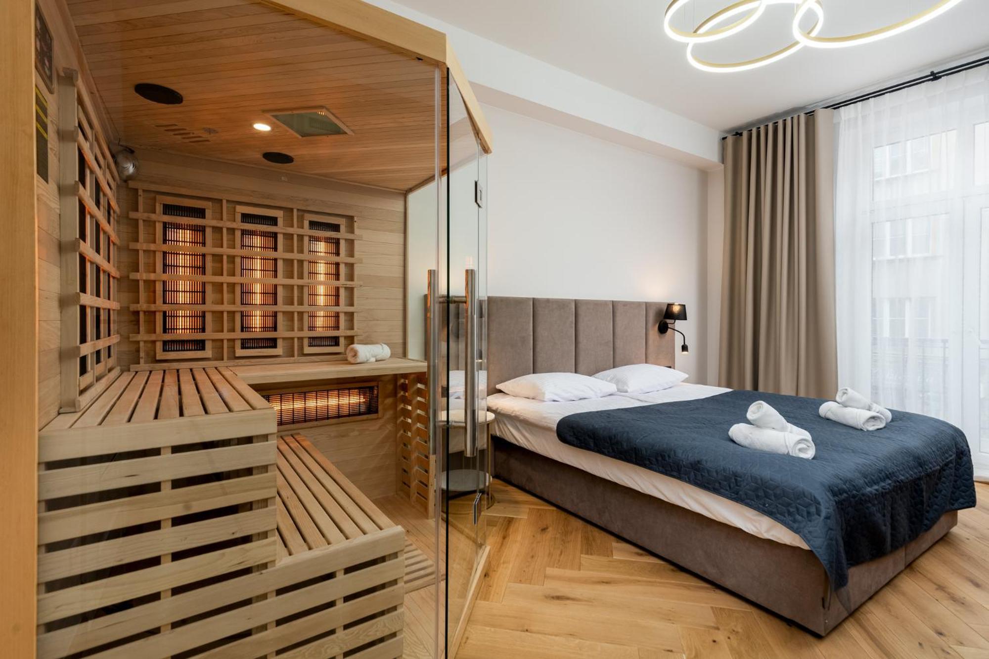Spa Bedrooms With Sauna&Bath And Free Parking Krakow Dış mekan fotoğraf